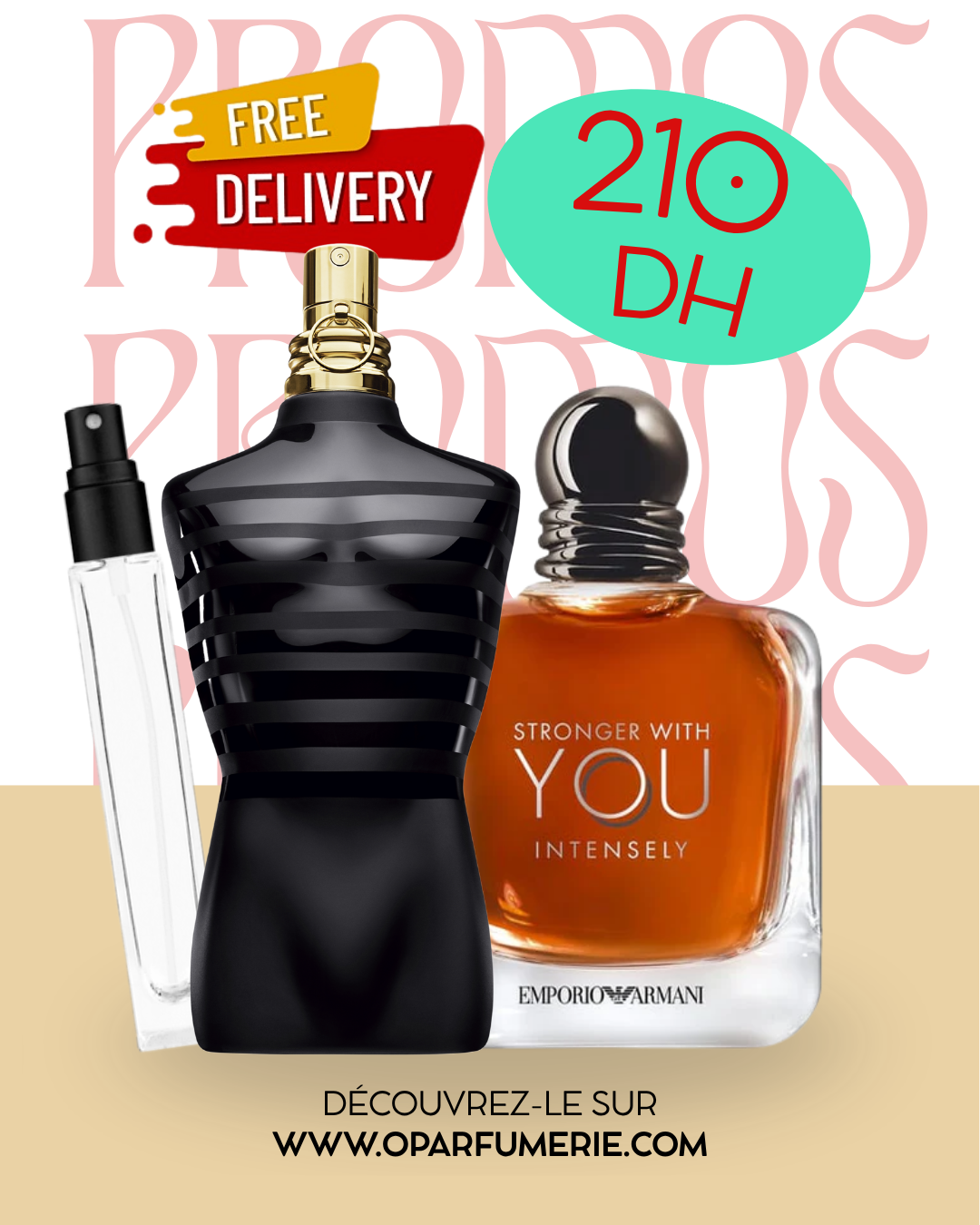 PACK 10ML LE MALE LE PARFUM+ SWY INTENSELY