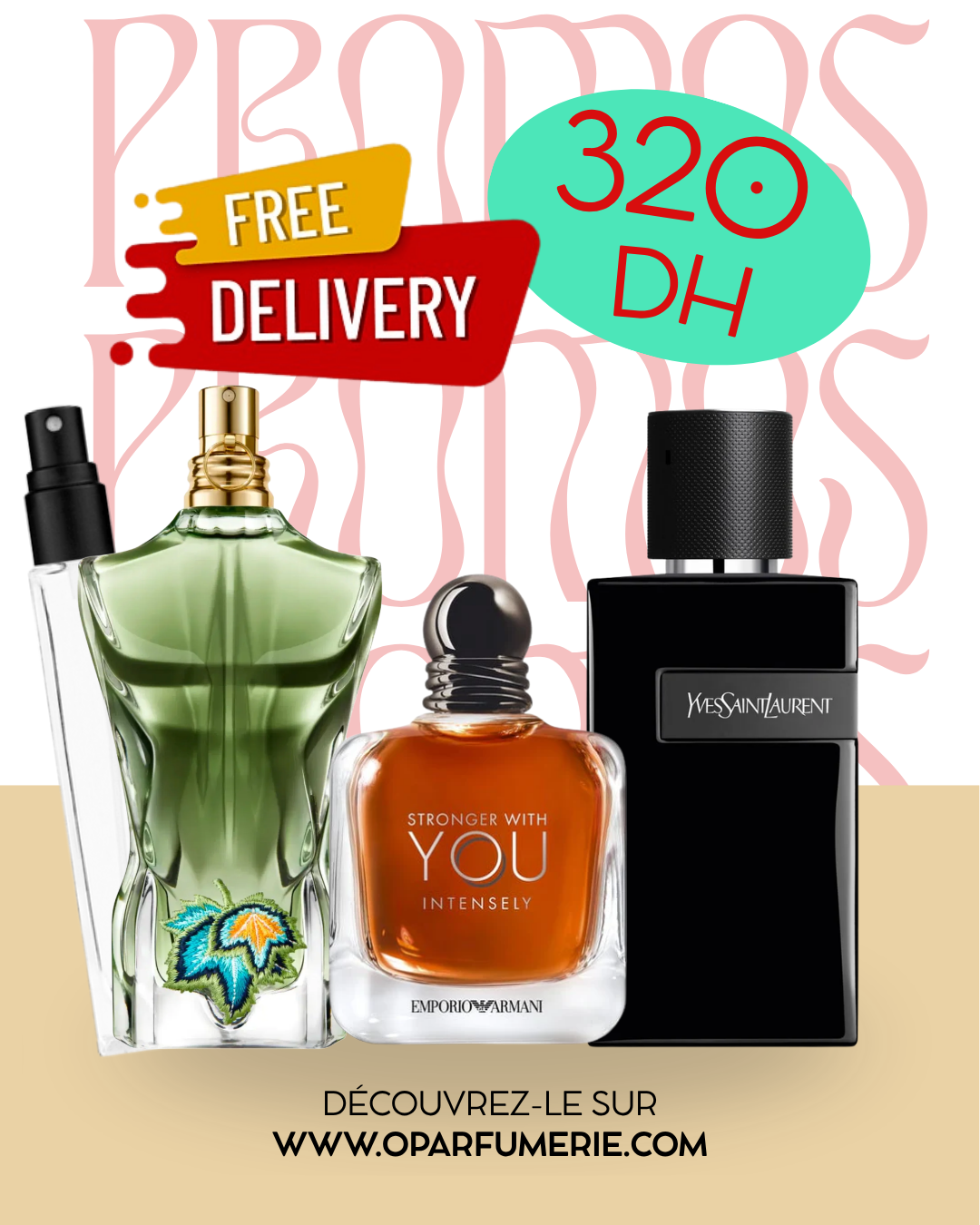 PACK 10ML YOU INTENSELY + LE BEAU PARADISE GARDEN+ Y LE PARFUM