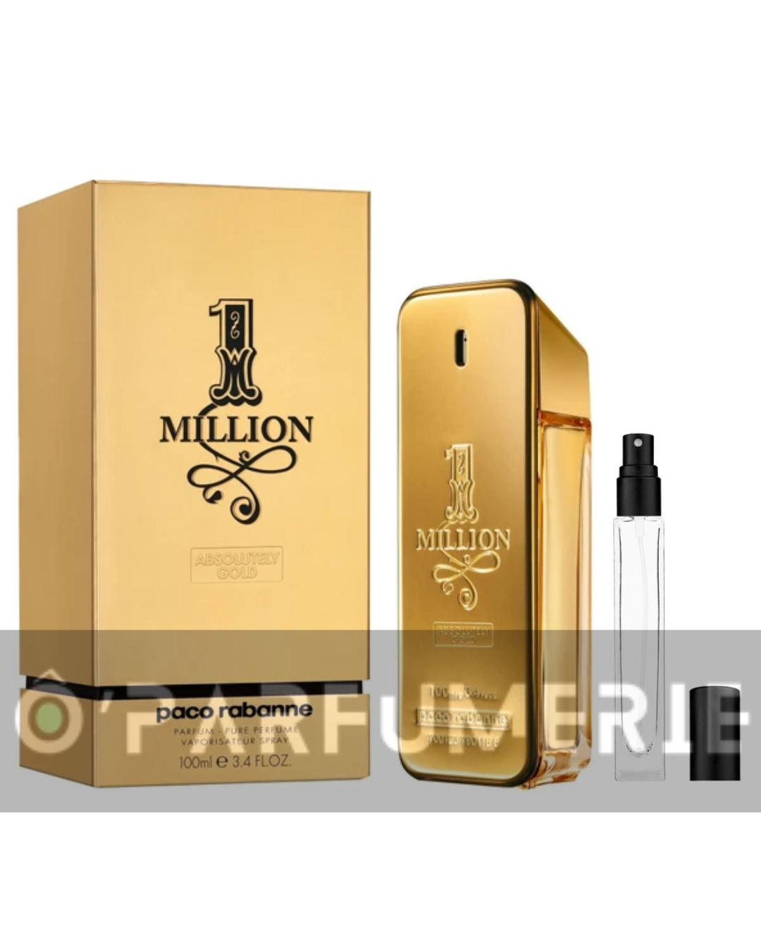 Decantage ONE MILLION ABSOLUTELY GOLD "DISCONTINUED"  BATCH 2015