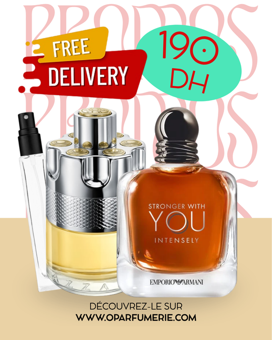 PACK 10ML YOU INTENSELY + AZZARO WANTED EDT