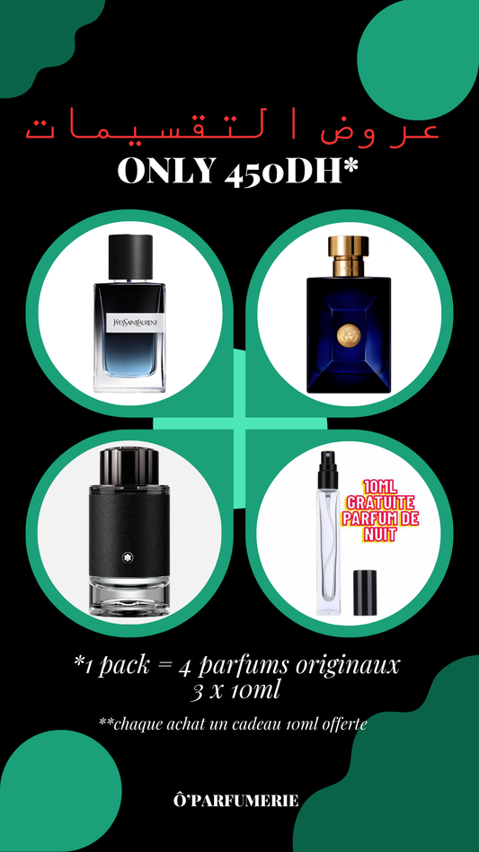 PACK DECANTAGE 3x10ML + 10ML OFFERTE