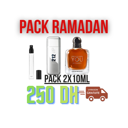 PACK DUO RAMADAN + livrasion gratuite
