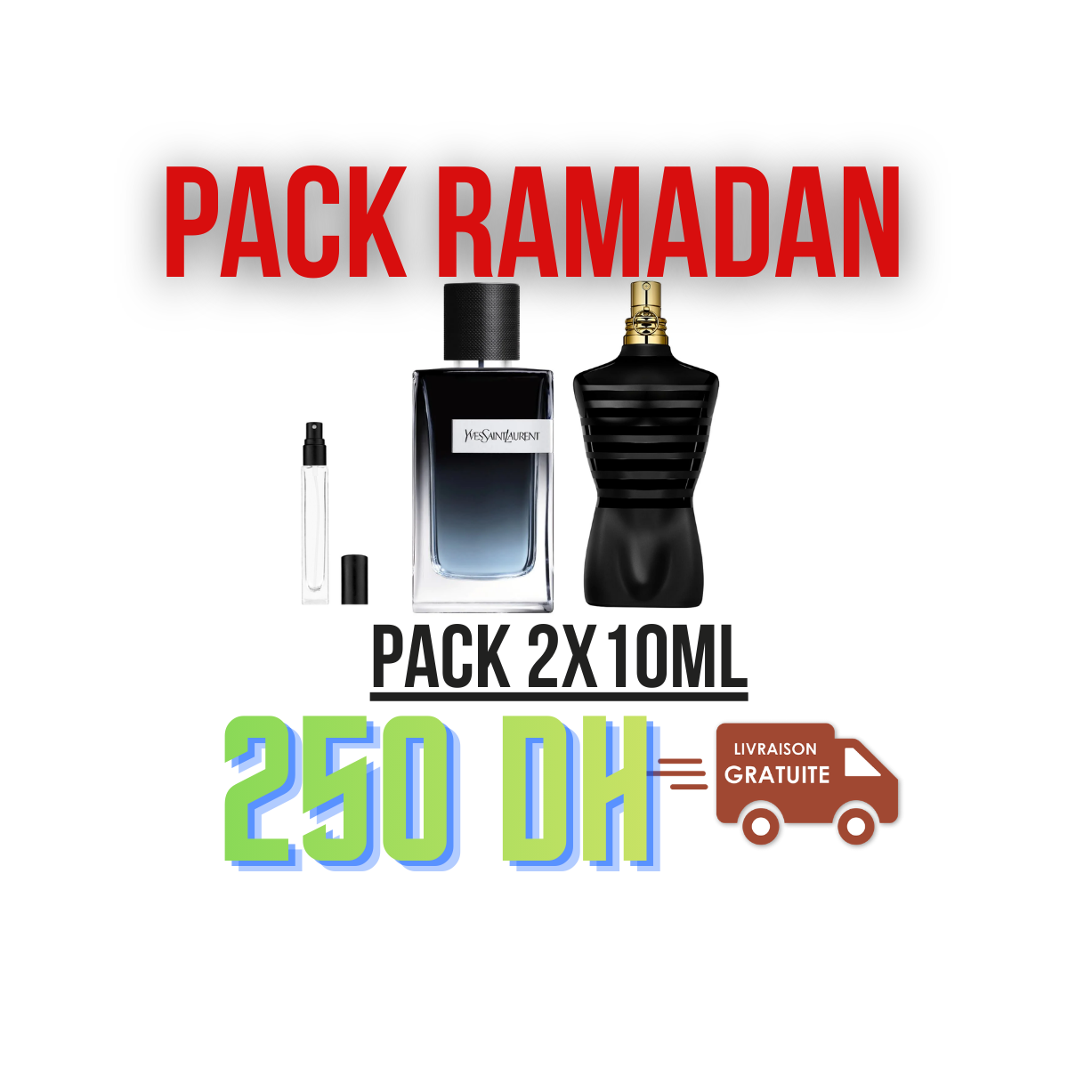 PACK DUO RAMADAN + livrasion gratuite