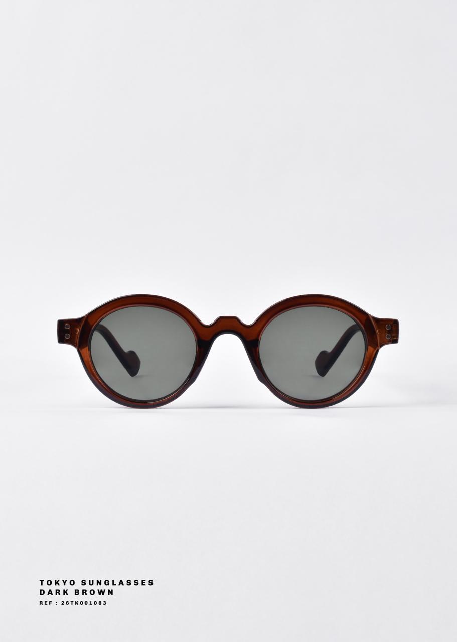 TOKYO SUNGLASSES DARK BROWN