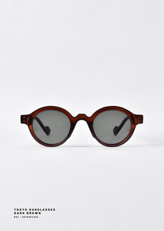 TOKYO SUNGLASSES DARK BROWN